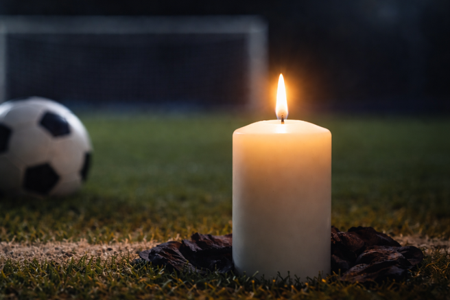 sveča, nogomet