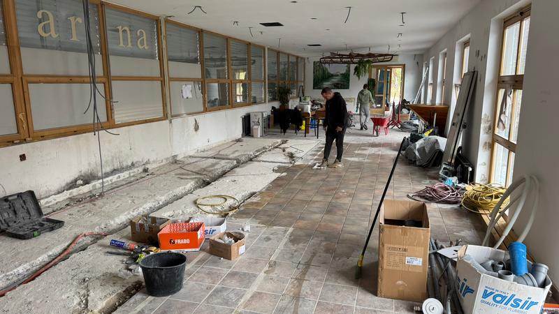 Colnarna lokal Tivoli prenova