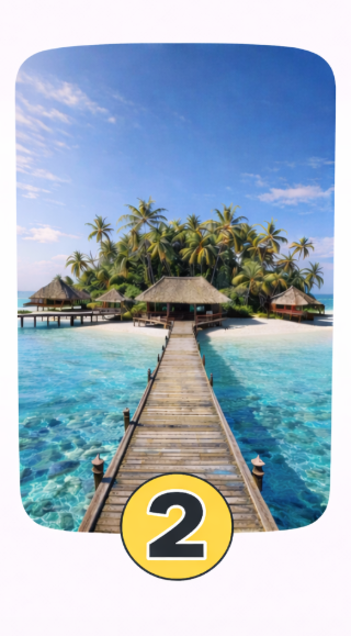 Otok 2 Če ste izbrali drugi otok, ste ambiciozen, odločen in nekoliko skrivnosten človek. Radi imate nadzor nad svojim življenjem …