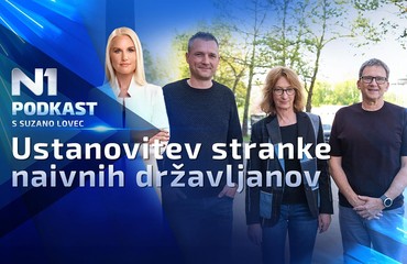 N1 podkast s Suzano Lovec: Ustanovitev stranke naivnih državljanov