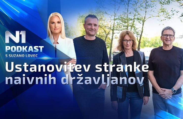 N1 podkast s Suzano Lovec: Ustanovitev stranke naivnih državljanov