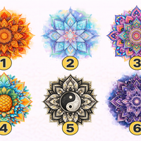 Katera mandala vam je najbolj všeč? Test, ki razkrije vašo življenjsko pot