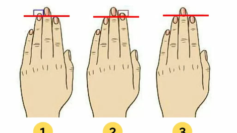 Dobro si oglejte svoje prste: test, ki razkriva vaše najboljše lastnosti