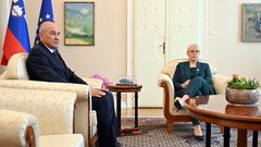 janez jansa natasa pirc musar volitve drzavni zbor vlada koalicija posvet slovenija politika