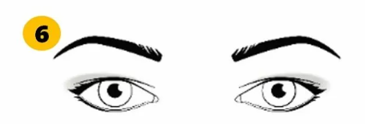 6 Velik razmak med obrvmi Če imate velik razmak med obrvmi, ste ljubeča oseba, ki včasih preveč razmišlja ali skrbi. …