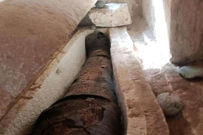 mumija egipt najdba arheologija zgodovina preteklost homer iliada