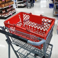 nakupovalna kosarica trgovina nakup odpoklic izdelek soncenje otroci dojencki slovenija potrosnistvo