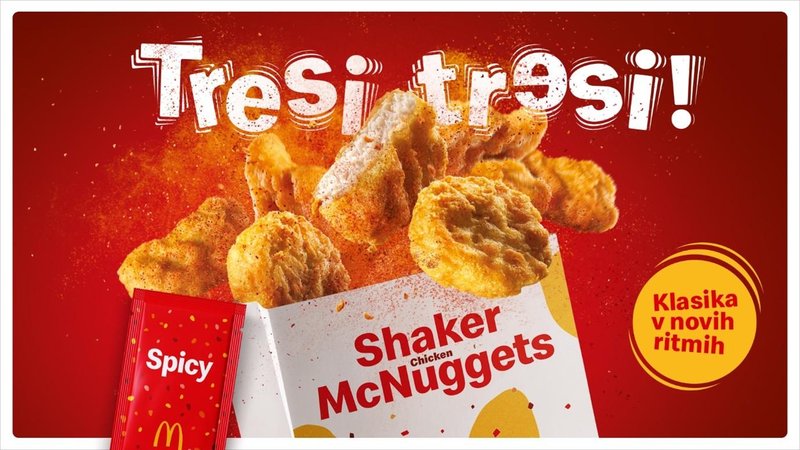 McDonald’s skupaj s Firbci in DJ REDHEDII predstavlja pesem Tresi, tresi