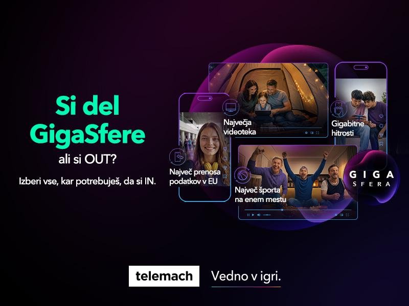 GigaSfera, nova Telemachova zgodba o povezanosti