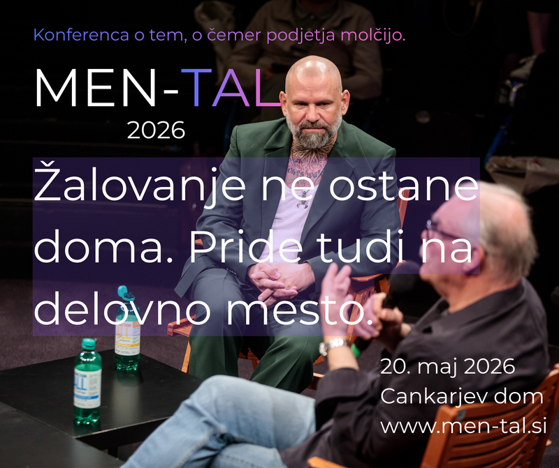 Pogovor o tem, o čemer prepogosto molčimo: pred vrati je druga slovenska konferenca o duševnem zdravju v poslovnem svetu