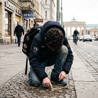 kovanec berlin nemcija 13 letnik fant antika zgodovina arheologija najdba
