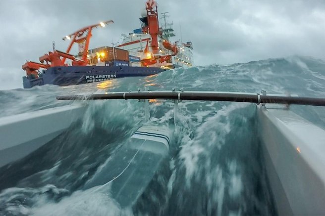 Polarstern ladja raziskovanje antarktika otok zemljevid senzacija presenecenje