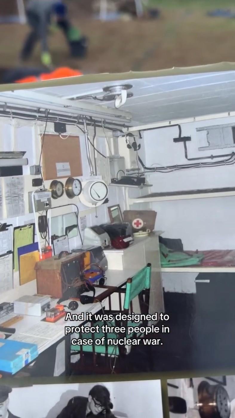 Scarborough grad kopanje ostanki bunker senzacija hladna vojna anglija odkritje zgodovina