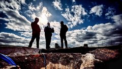 Scarborough grad kopanje ostanki bunker senzacija hladna vojna anglija odkritje zgodovina