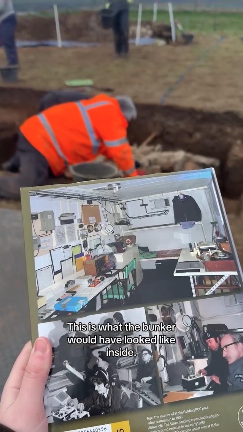 Scarborough grad kopanje ostanki bunker senzacija hladna vojna anglija odkritje zgodovina