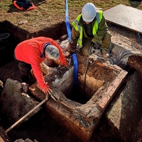 Scarborough grad kopanje ostanki bunker senzacija hladna vojna anglija odkritje zgodovina