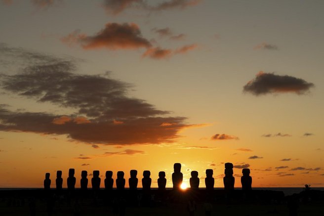 velikonocni otok tihi ocean zgodovina kamni skrivnost raziskave razkritje odkritje