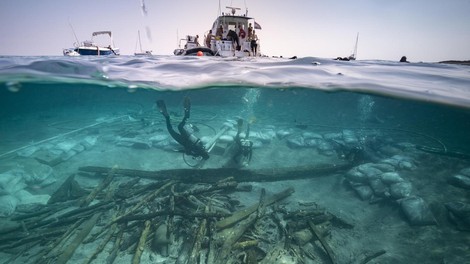 ilovik hrvaska jadransko morje arheologija ladja razbitine stari rimljani odkritje cvetni prah