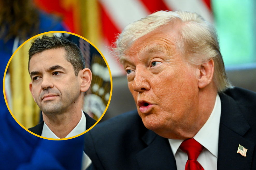 Donald Trump k sebi povabil astronavte, nato pa se hvalisal in dajal pripombe o ušesih šefa agencije NASA (foto: Profimedia/fotomontaža)