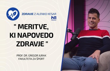 Zdravje z Alenko Kesar: " Meritve, ki napovedo zdravje " (prof dr. Gregor Jurak)
