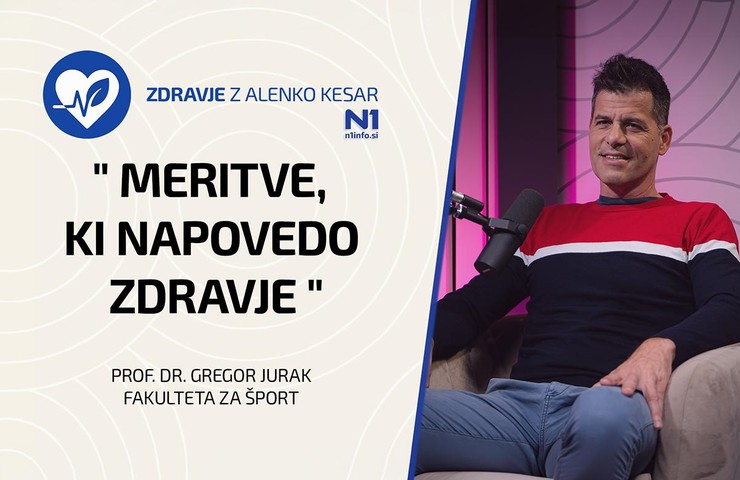 Zdravje z Alenko Kesar: " Meritve, ki napovedo zdravje " (prof dr. Gregor Jurak)