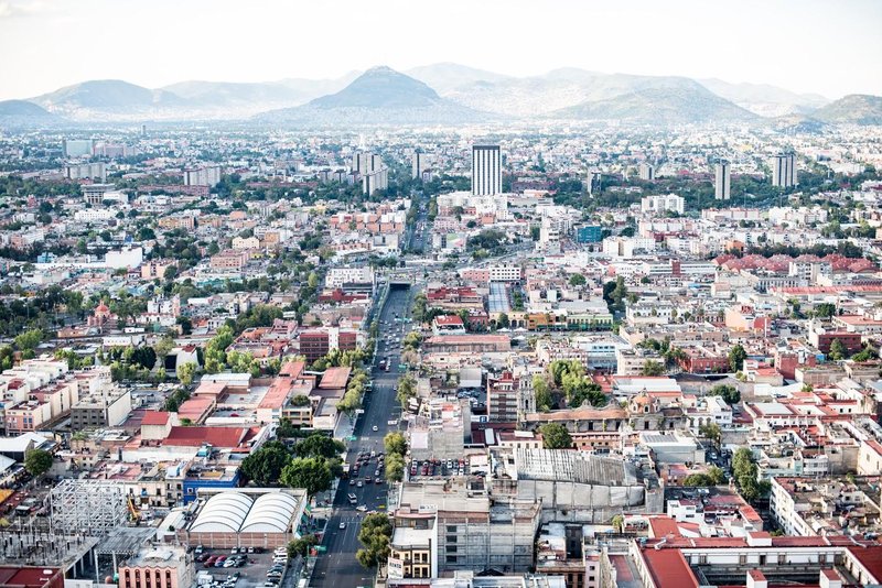mehika mexico city nasa satelit vesolje juzna amerika pogrezanje posledice nevarnost