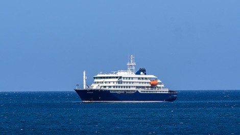 MV Hondius ladja karantena virus smrt morje