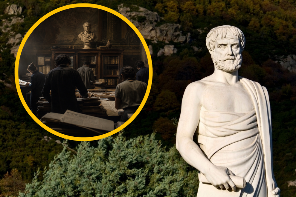 aristotel izgubljena dela znanost arheologija grcija mislec znanstvenik zgodovina skrivnost