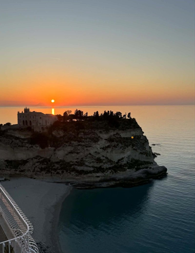Tropea,soncni zahod