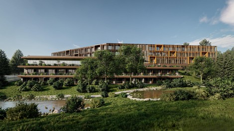 Prihaja nov hotel s štirimi zvezdicami, ki bo prepričal še najbolj zahtevne goste (FOTO)
