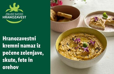 Ko vam ostane pečena zelenjava, pripravite vrhunski namaz, ki mu ni para