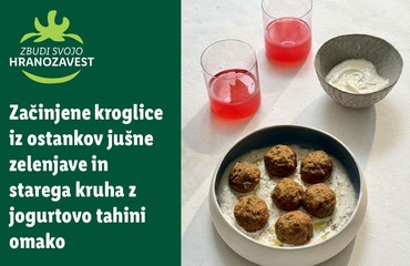 So v vaši kuhinji presežki starega kruha? Nikar ga ne zavrzite, imamo odličen recept za kosilo