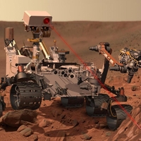 nasa mars rover curiosity vesolje rdeci planet raziskave tezave kamnina