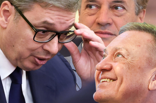 Aleksandar Vučić, Zoran Janković, Robert Golob