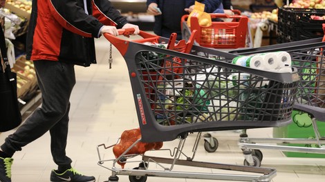 spar slovenija nakupovalni voziček