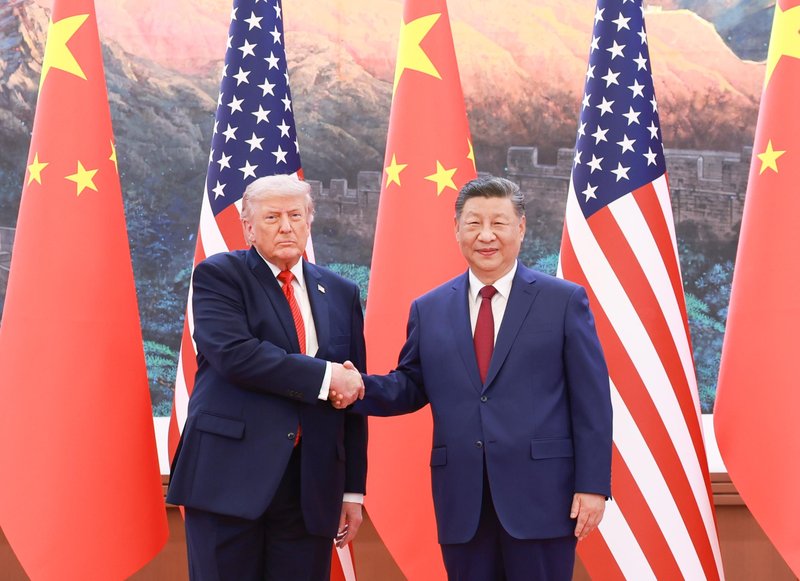 Donald Trump, Xi Džinping