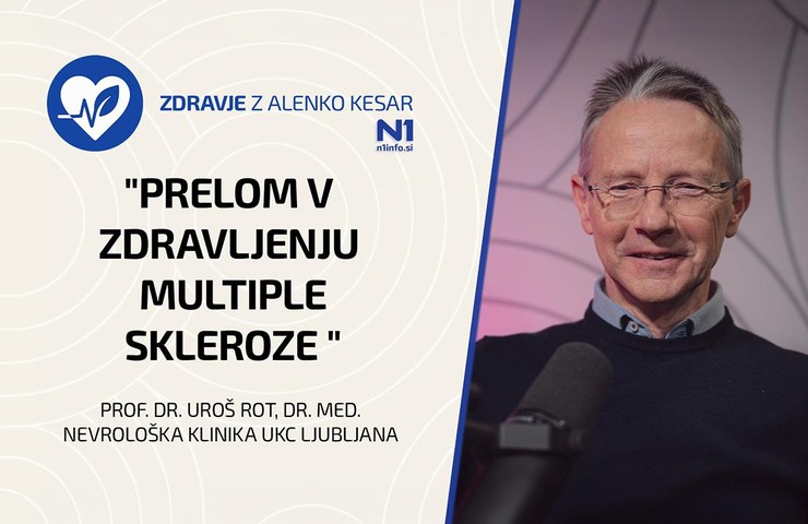 Zdravje z Alenko Kesar: "Prelom v zdravljenju multiple skleroze" (prof. dr. Rot)