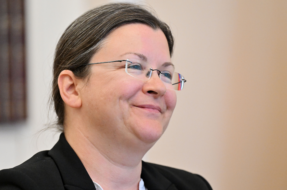 Katja Kokot razburila z neprimerno izjavo: "Najlepša stvar v Ljubljani je tabla za Maribor ... " (foto: Žiga Živulovič jr./Bobo)