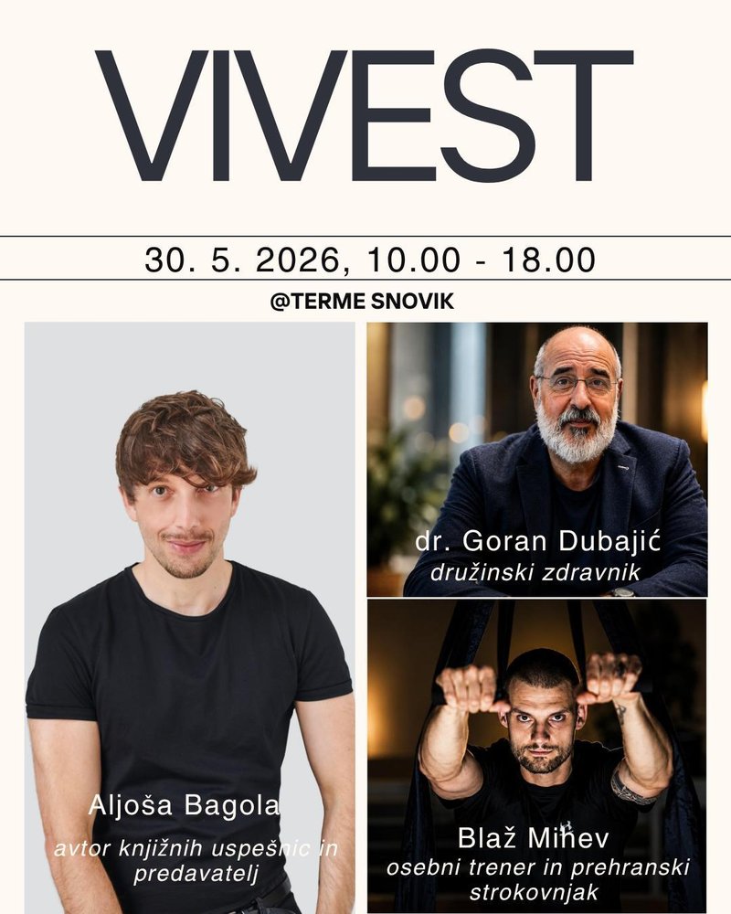 Dan, ki lahko spremeni vse - vabljeni na dogodek z izjemnimi predavatelji, ki nas učijo, kako skrbeti zase