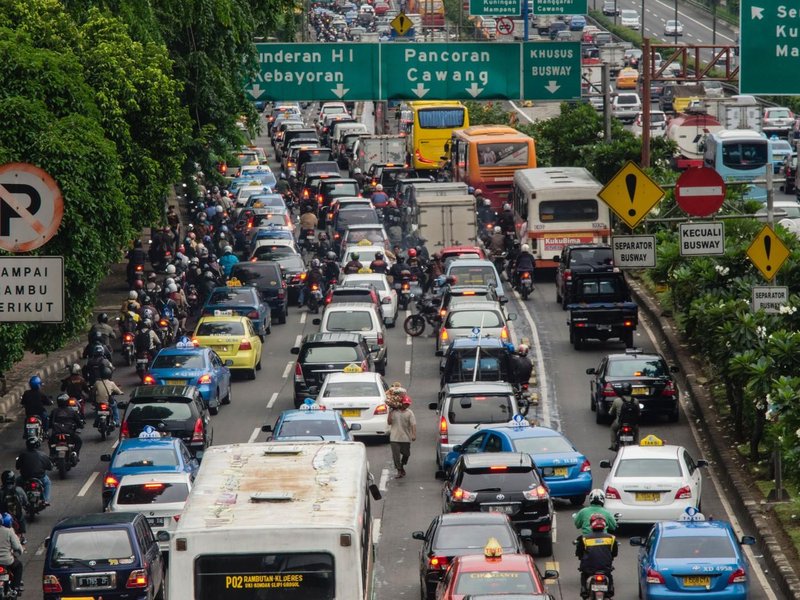 Dzakarta Indonezija promet