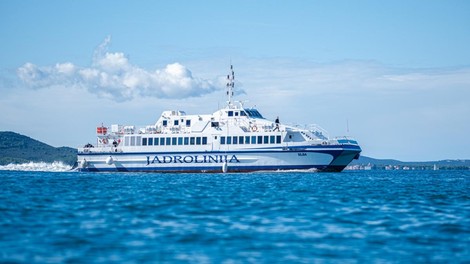 jadrolinija silba katamaran velbit nova linija turizem morje jadransko morje hrvaska novost