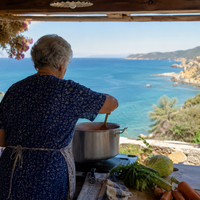 minestra zdravje sardinija dolgozivost hrana kuhanje kulinarika zelenjava 100 let recept nasvet starost