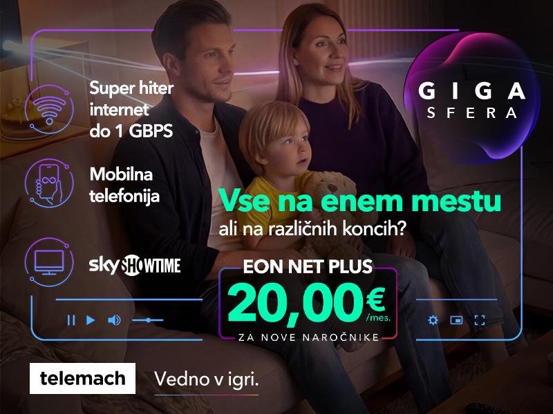 Telemach predstavlja EON Net Plus: vse za sodobno zabavo v enem paketu