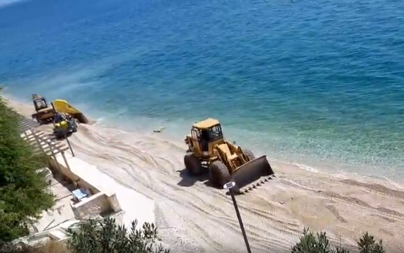 makarska dela jadran plaza morje