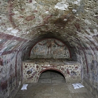 freska jezus kristus turcija krscanstvo pastir arheologija zgodovina preteklost clovestvo