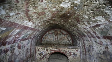 freska jezus kristus turcija krscanstvo pastir arheologija zgodovina preteklost clovestvo