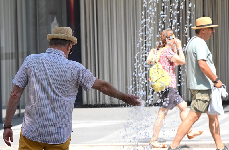 Ljubljana vrocina turist