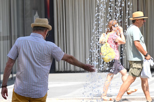 Ljubljana vrocina turist