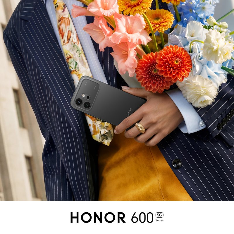 Spoznajte HONOR 600 in HONOR 600 Pro, vrhunska sopotnika sodobnega vsakdana, ki sta videti naravnost čarobno