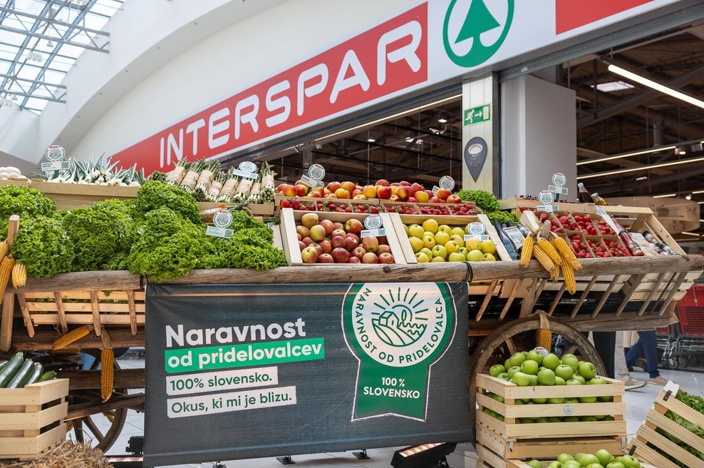 SPAR Slovenija s platformo »Naravnost od pridelovalca« krepi podporo slovenskim pridelovalcem (foto: SPAR)